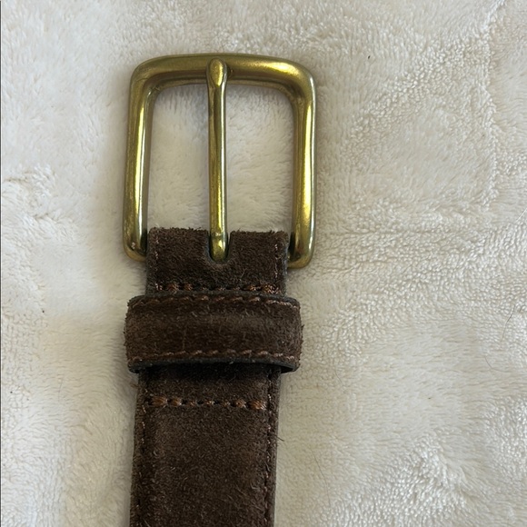 GAP Brown Leather Belt - Picture 1 of 3